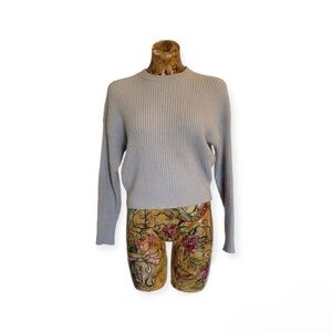 Elodie Nordstrom Rack pullover gray crop sweater XS